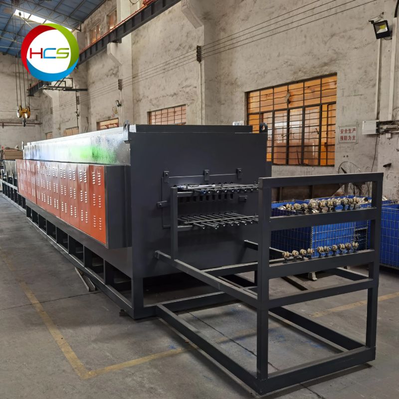 連續(xù)式氣氛保護(hù)光亮不銹鋼盤管毛細(xì)管無縫管退火爐